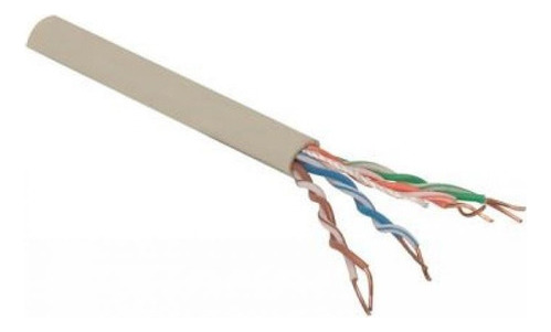 Cable Utp Cat5e, 100% Cobre 4 Pares Trenzados Calibre 24 Awg