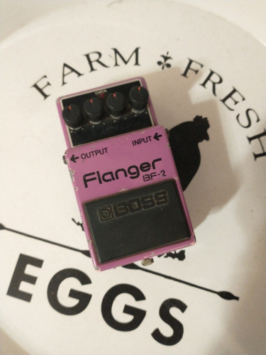 Super! Pedal Boss Flanger Bf-2 Made In Japon Permuto