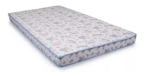 Colchon Para Cuna O Corral 95 X 140 X 7 Impermeable Blanco