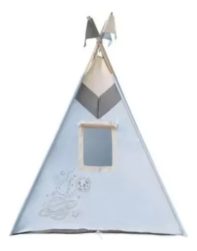 Teepee De Tela Casa Campaña Para  Niños Niñas Be Wild