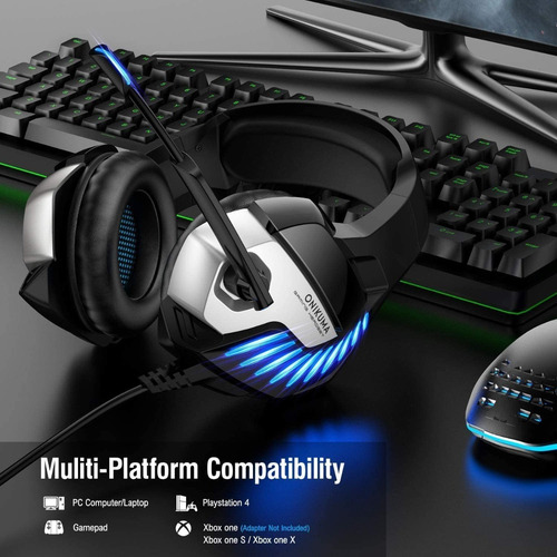 Audifonos Gamer Ps4, Nintendo Switch, Pc, Onikuma K5 Pro