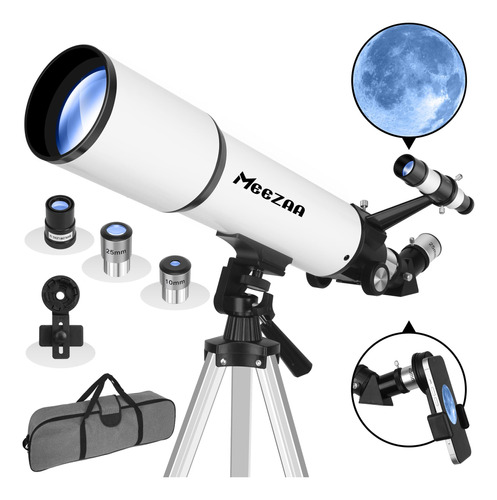 Meezaa Telescopio Para Adultos Astronomia, 3.150 In Apertura