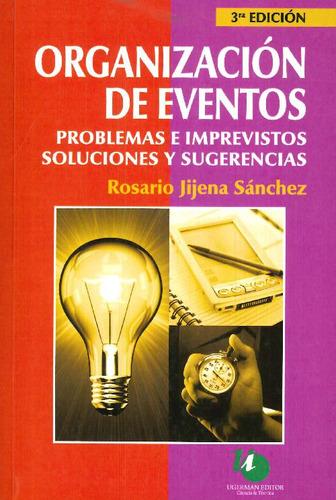 Libro Organización De Eventos De Rosario  Jijena Sánchez