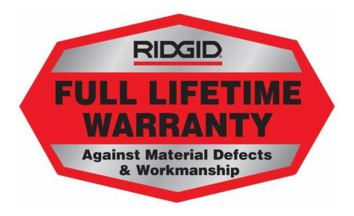 Imagen 7 de 7 de Destapa Cañerías K-50 Ridgid + Guaya Porta Guaya Y Puntas