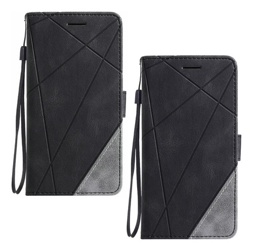 2×funda For iPhone Carcasa Moda Estuche Celular Cartera