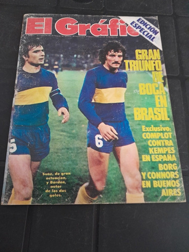 Revista El Gráfico Boca 26 09 1978 N3077