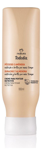 Creme De Pentear Natura Tododia Pêssego E Amêndoa 180ml