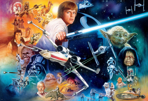 Rompecabezas Buffalo Games Star Wars 2000 Piezas Para Adulto