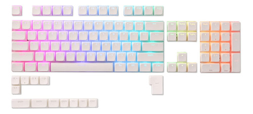 Lavacaps Pbt Double Shot 117key Pudding Keycaps Set, Pe...