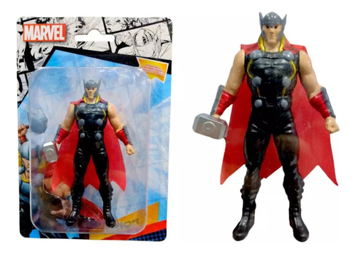 Muñeco Mini Articulado Thor En Blister 9cm Marvel 54001