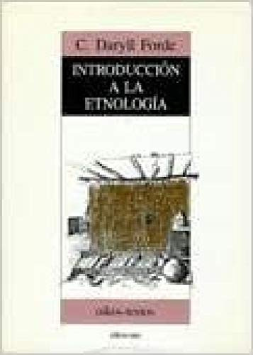 Libro Introduccion A La Etnologia De C. Darryll Forde