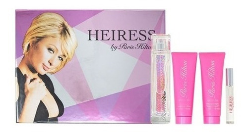 Set Heiress De Paris Hilton 4 Pzas