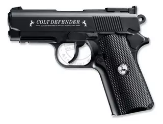 Pistola De Co2 Colt Defender 4.5 Mm + Accesorios.