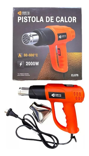 Pistola De Calor 60-600°c Premium Potencia 2000w  