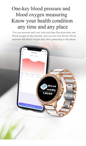 Reloj Int Smartwatch Mujer Estilo Sofisticado Y Ligero Ip67