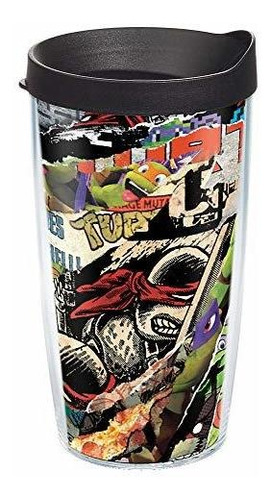 Tervis Nickelodeon - Vaso Aislado Con Collage De Teenage Mut