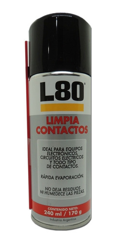 Caja X 12 Limpiador De Contacto L80 170gr