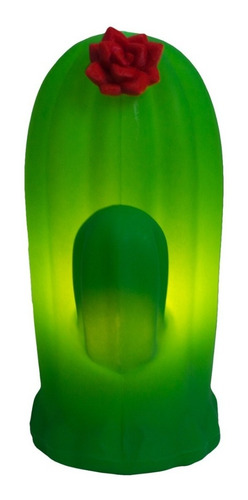 Imagem 3 de 3 de Luminária Cacto Flor Cactos Juliette Abajur Decoração Mesa