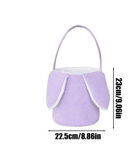 Canasta De Conejo De Para Pascua Larga Oreja De Pascua Plush