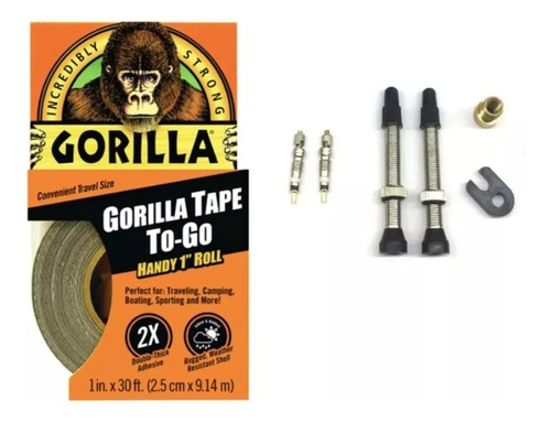 Kit Cinta Tubelizar Gorilla+2 Valv 44mm + Obus+ Adapt-works