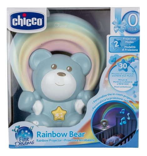 Proyector Musical Rainbow Bear Chicco Bebé Dormir Arco Iris