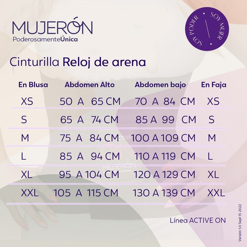 Cinturilla Reductora Active Ón Reloj De Arena