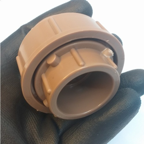 União Soldável 32mm (1 Polegada) Marrom Krona