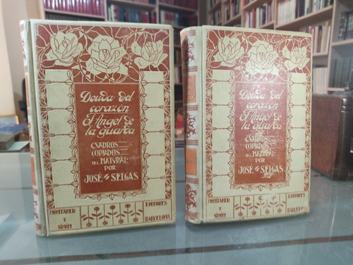 Libros Antiguos Deuda Del Corazón Ángel De La Guarda I Y Ii
