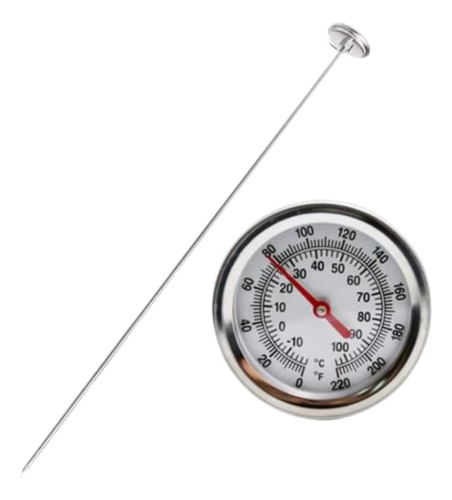 Termómetro Para Suelo De Compostaje De 500 Mm, 0-220 °f,