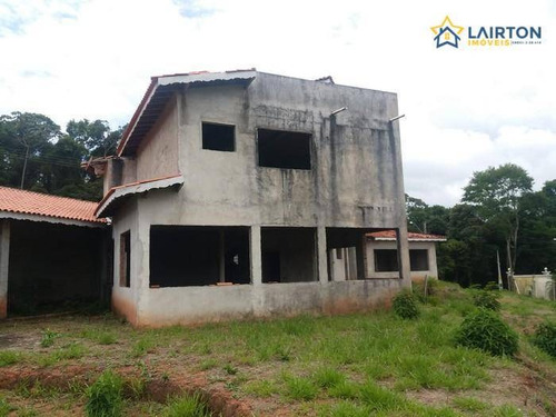 Oportunidade Casa Inacabada Em Condomínio Fechado - Bom Jesus Dos Perdões Sp - Ch1236