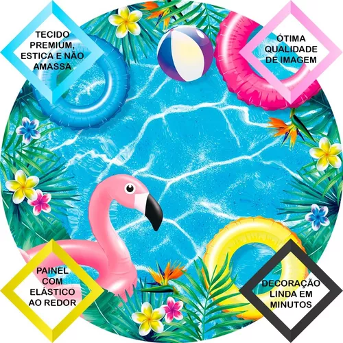 Decoração Pool Party — Encantar Festas