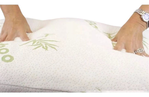 Almohada Bamboo Pillow Con Memory Foam Queen Size 48x71