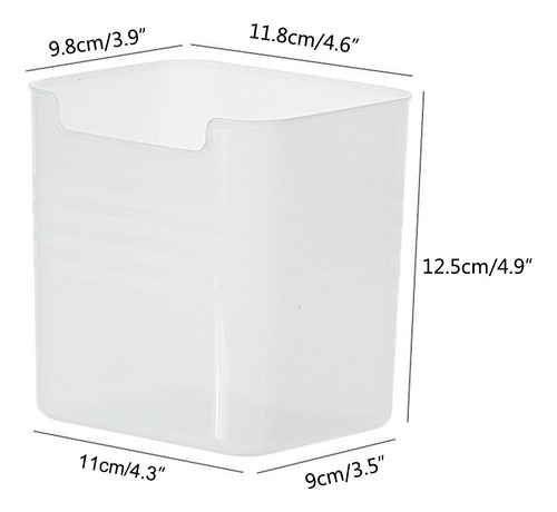 La Caja De Almacenamiento Con Puerta Lateral Del Refrigerado