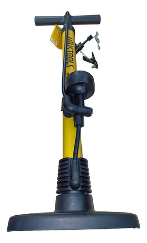 Imagen 4 de 9 de Bomba P/inflar Bicicleta Alta Presión 160psi Con Manómetro