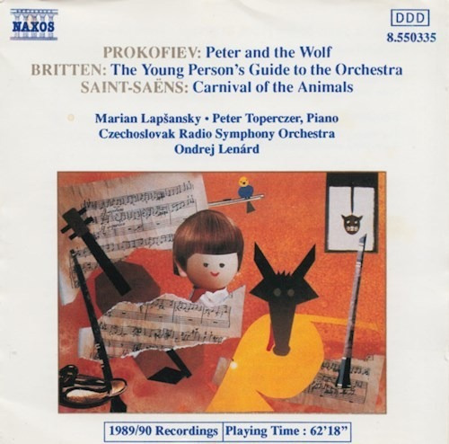 Young Person S Ssaenz Carnaval P - Britten (cd)