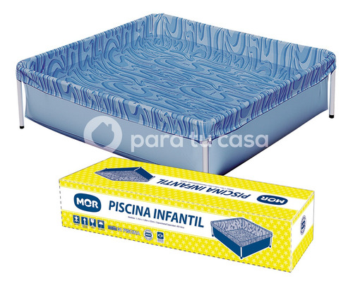 Pileta Lona Estructural Niños Infantil Chicos 400 Lts Mor