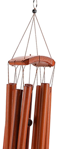 Carillón De Viento De Madera, Carillón De Bambú Moderno