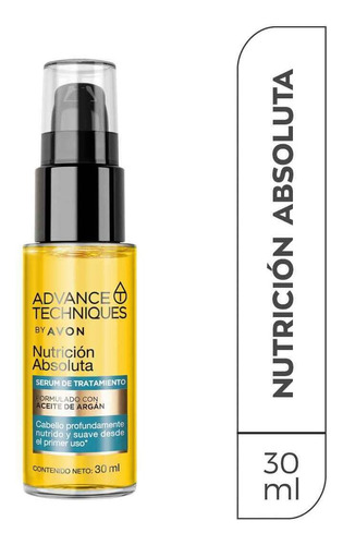 Avon Serum Advance Techniques Nutrición Completa Argan 30ml