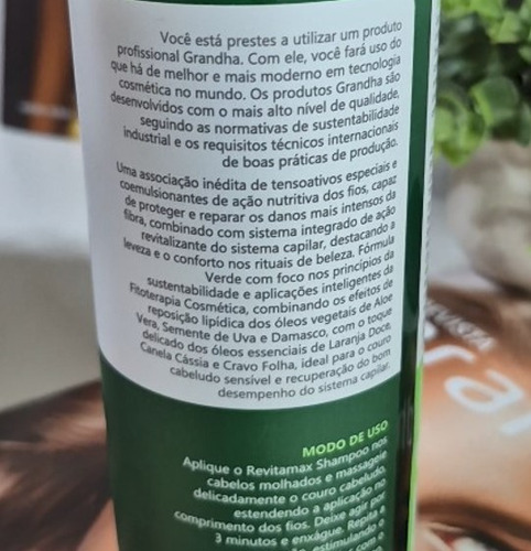 Shampoo Para Cabelos Danificados - Revitamax 250ml