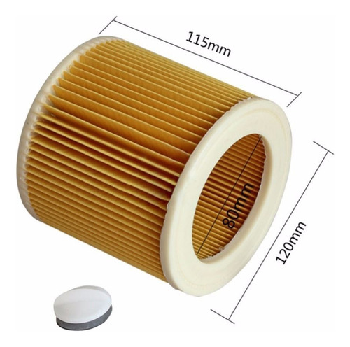 Filtro Aspiradora Para Karcher - Mod Wd2 Wd3 Mv2 Mv3
