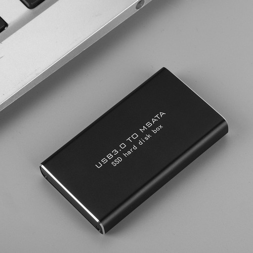 Disco Duro Msata Mini Pci-e Ssd Con Carcasa De Disco Duro