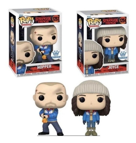Funko Pop! Tv: Stranger Things S4- Joyce And Hopper #1253