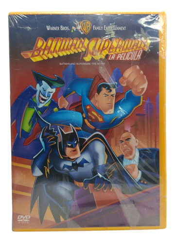 Dvd Video Batman Y Superman La Pelicula Dc Comics 