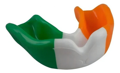 Protector Bucal Rugby Gilbert Flag Naciones Senior - Olivos Color Irlanda Sabor Sin sabor