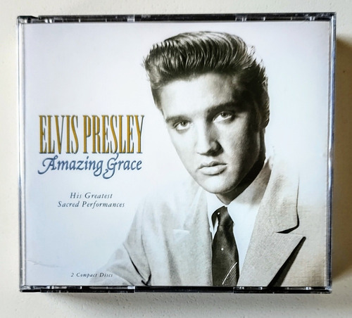 Elvis Presley Amazing Grace Cd Doble Descatalogado Como Nuev