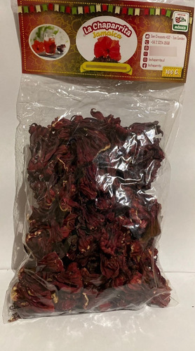 Imagen 2 de 3 de Flor De Jamaica 100% Mexicana La Chaparrita