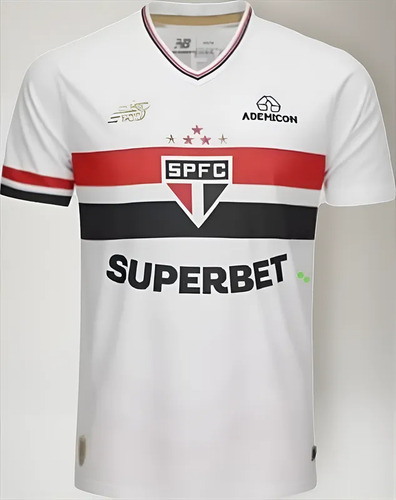 Camisa Nova São Paulo Fc Lançamento 25/26 A Pronta Entrega