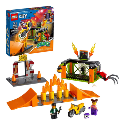 Set Juguete De Construcción Lego City Stuntz Fuego 60293