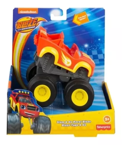 Fisher-Price Veículo Blaze Slam & Go Racer Crusher - Mattel