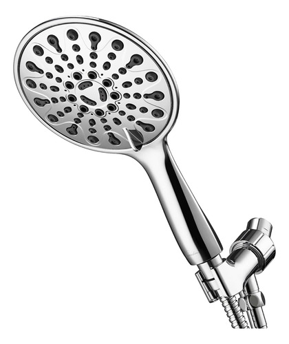 Cabezal De Ducha De Mano, Cabezal De Ducha Cromada De 6 PuLG